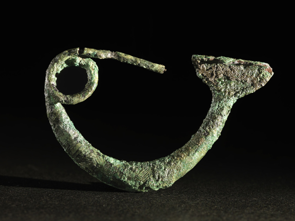 Hallstatt, Fibel, Bügelfibel, Bronze